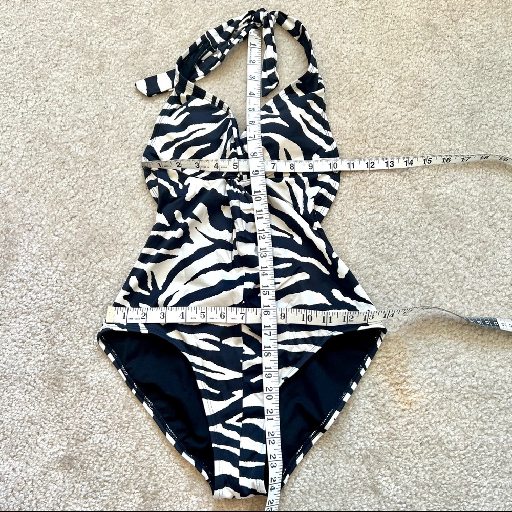 OLD NAVY Zebra Print One Piece Bathing Suit—SZ. Small - Picture 5 of 9